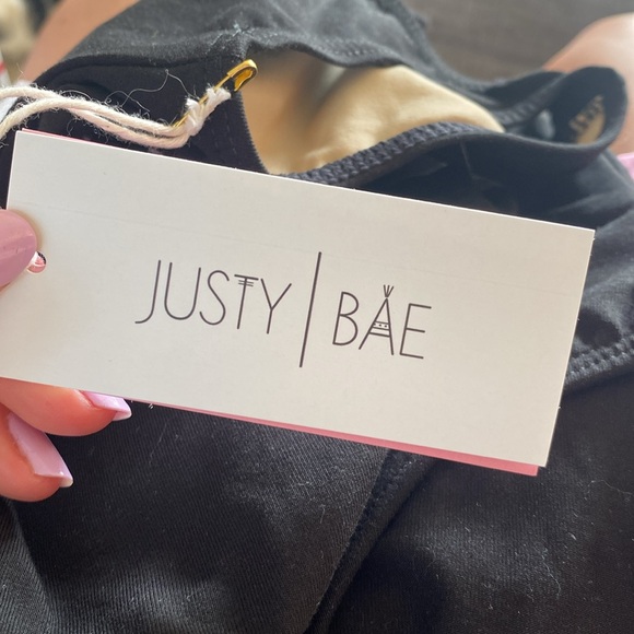 NWT $46 Justy Bae TWINKLE TOES Leotard (Dazzled) XL - Picture 2 of 2